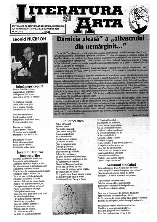 Nuzbroh Leonid.Versurile