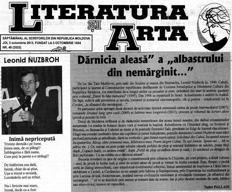 Despre Nuzbroh Leonid - Palladi Tudor